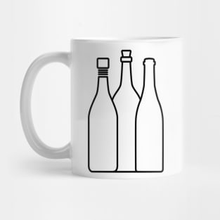 Wine Bottles Mug